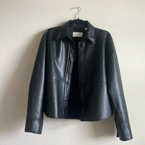 Babaton Pelli Hip Shirt Jacket